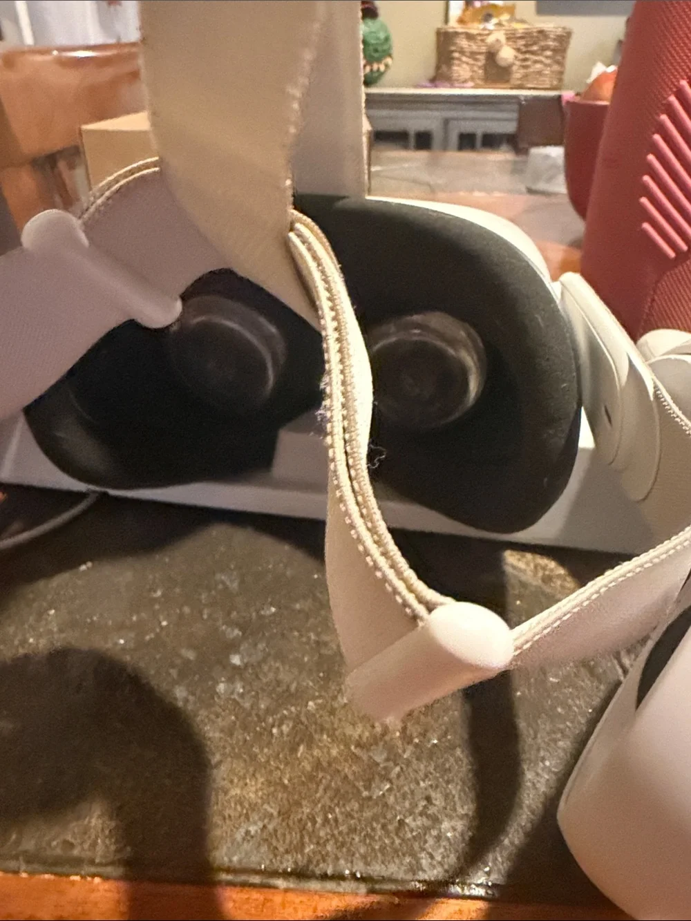 Meta Quest 2 Wireless VR Headset and Controllers - White with charging port